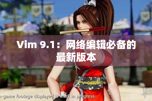 Vim 9.1：网络编辑必备的最新版本