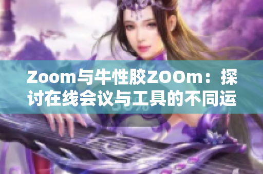 Zoom与牛性胶ZOOm：探讨在线会议与工具的不同运用