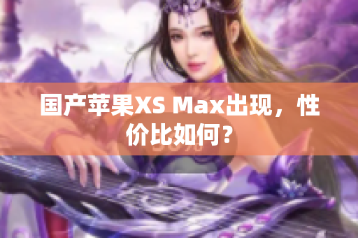 国产苹果XS Max出现，性价比如何？