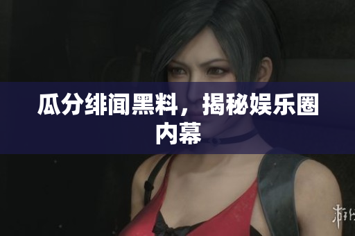 瓜分绯闻黑料，揭秘娱乐圈内幕