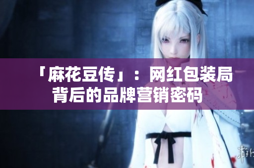 「麻花豆传」：网红包装局背后的品牌营销密码